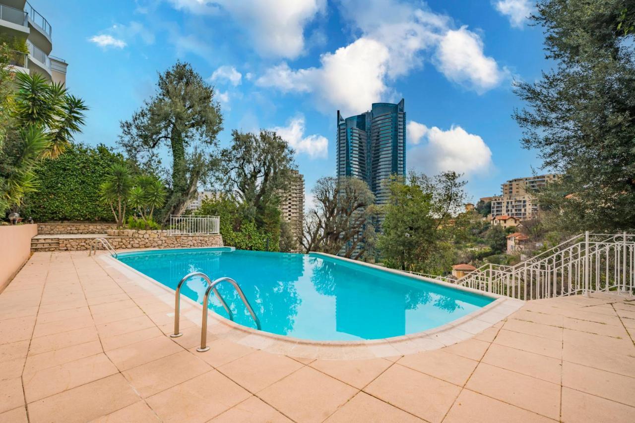 5Mn Monaco - Vue Mer - Parking - Piscine - Bb Босолей Екстер'єр фото
