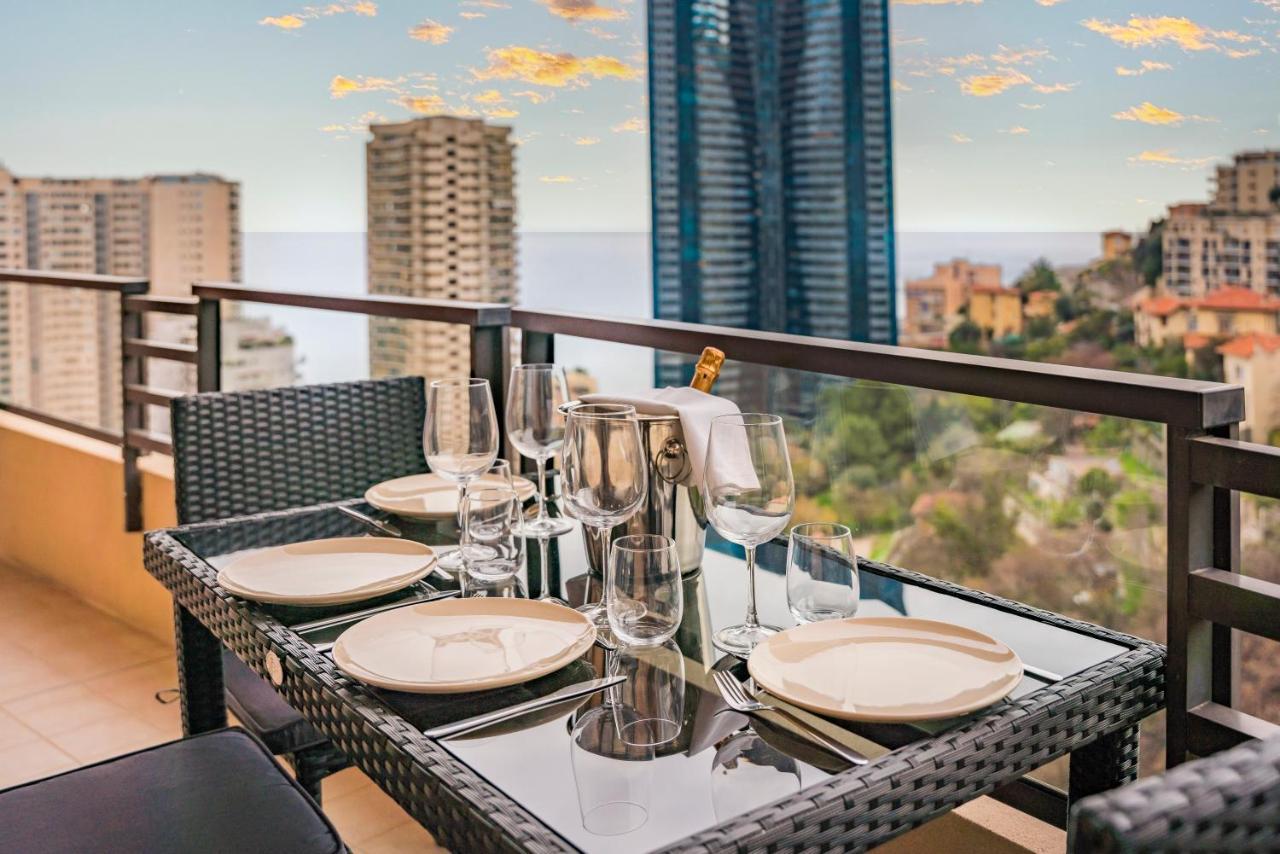 5Mn Monaco - Vue Mer - Parking - Piscine - Bb Босолей Екстер'єр фото